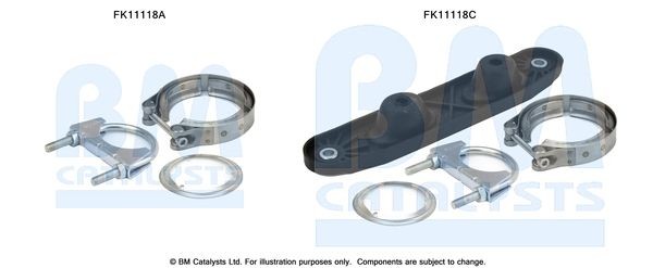 BM CATALYSTS Montagesatz, Ruß- / Partikelfilter Artikelnummer: FK11118 kaufen