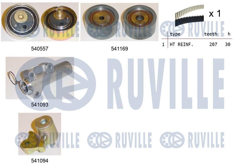 RUVILLE Timing belt deflection pulley Article number: 59001 cheaply