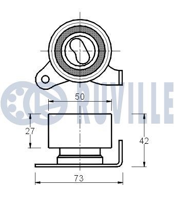 RUVILLE Rubber Buffer, suspension Article number: 835215 cheaply