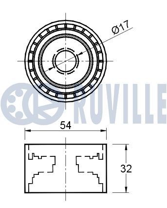 RUVILLE Ball Joint Article number: 915484 cheaply