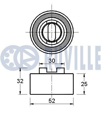 RUVILLE Bras de suspension UGS: 935866 à peu de frais