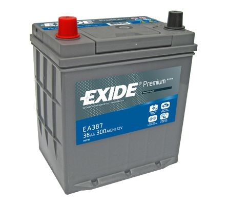 EXIDE Battery PREMIUM Article number: EA387 cheaply