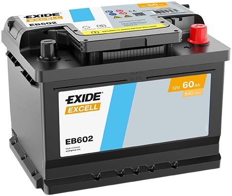 EXIDE Battery EXCELL Article number: EB542 cheaply