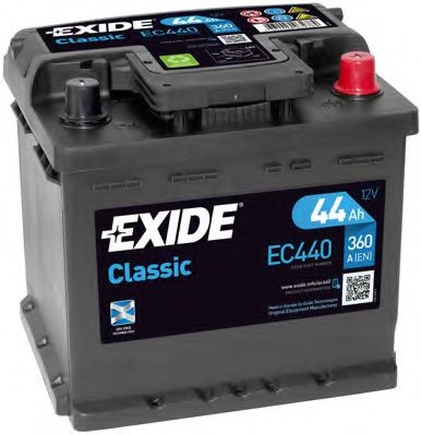 EXIDE Battery Classic Article number: EC440 cheaply