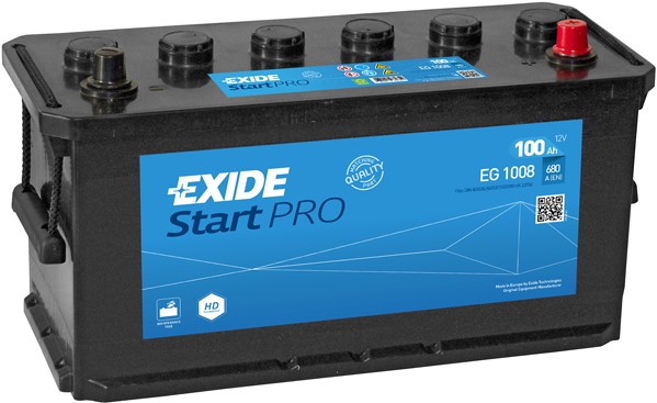 EXIDE Batterie Start Artikelnummer: EG1008 kaufen