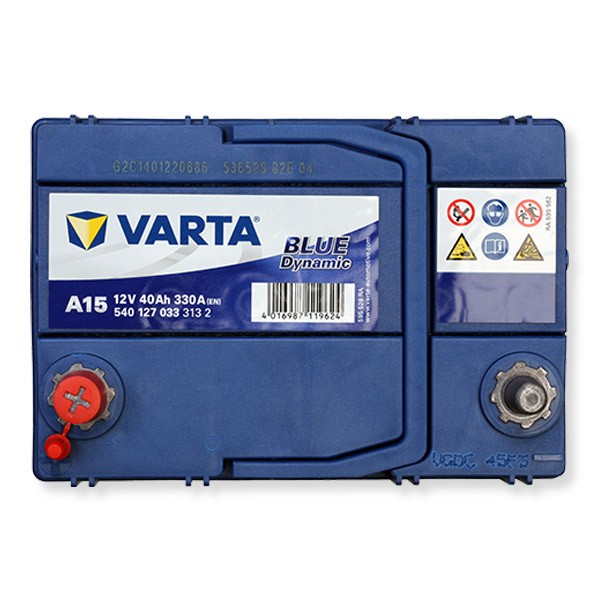 VARTA Battery BLUE dynamic, A15 Article number: 5401270333132 cheaply