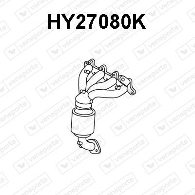 VENEPORTE Manifold Catalytic Converter Article number: HY27080K cheaply