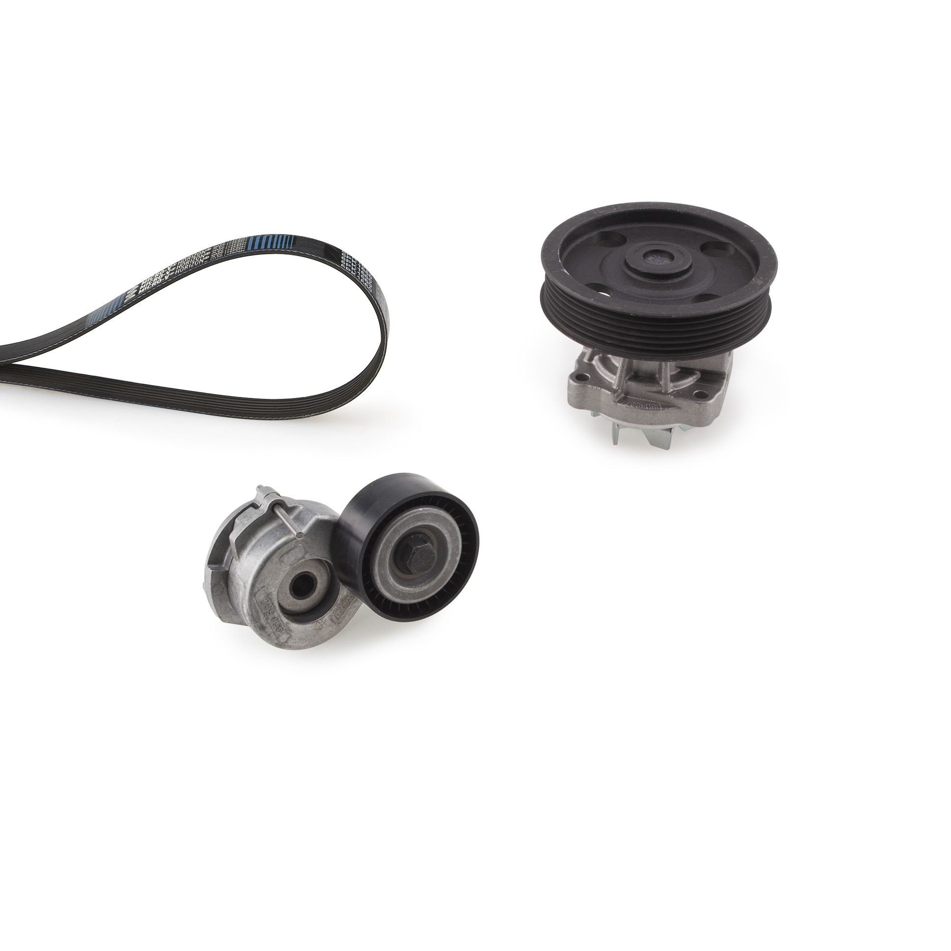 GATES Water Pump + V-Ribbed Belt Kit Article number: KP26PK1183 cheaply