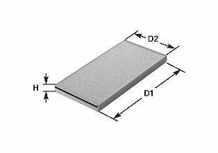 CLEAN FILTER Pollenfilter Varenummer: NC2032 billige