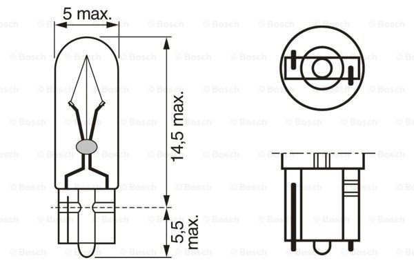 BOSCH Hõõgpirn Artikli number: 1 987 302 218 soodsalt