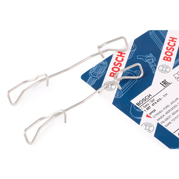 BOSCH 1 987 474 470 Lisakomplekt, ketaspiduriklotsid C-klass C 350 3.5 4-matic (204.087) 272 HP Bensiin 2014