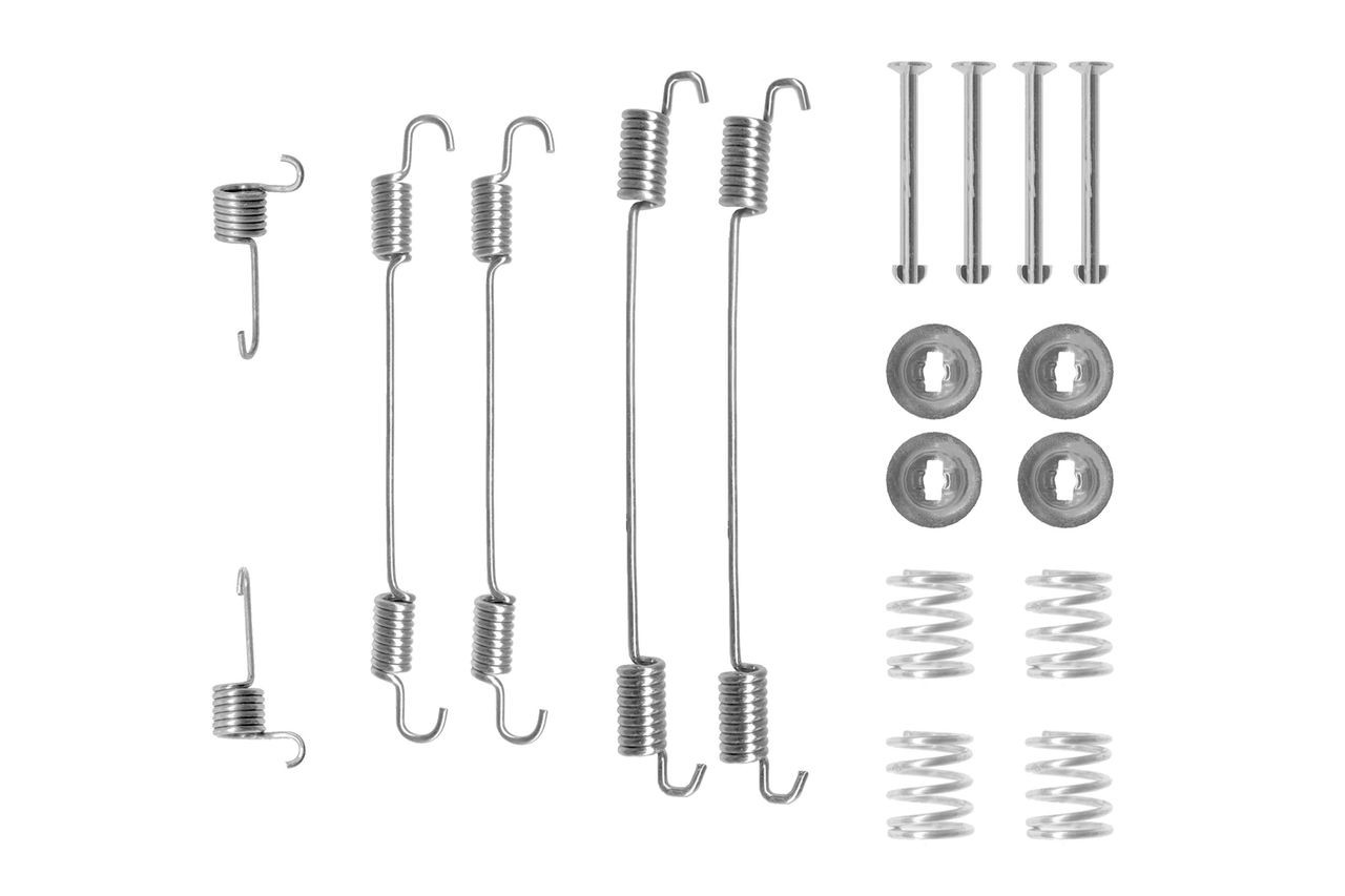 BOSCH 1 987 475 255 Tilbehørssæt, bremsebakker C3 1.2 VTi 68 HK Benzin