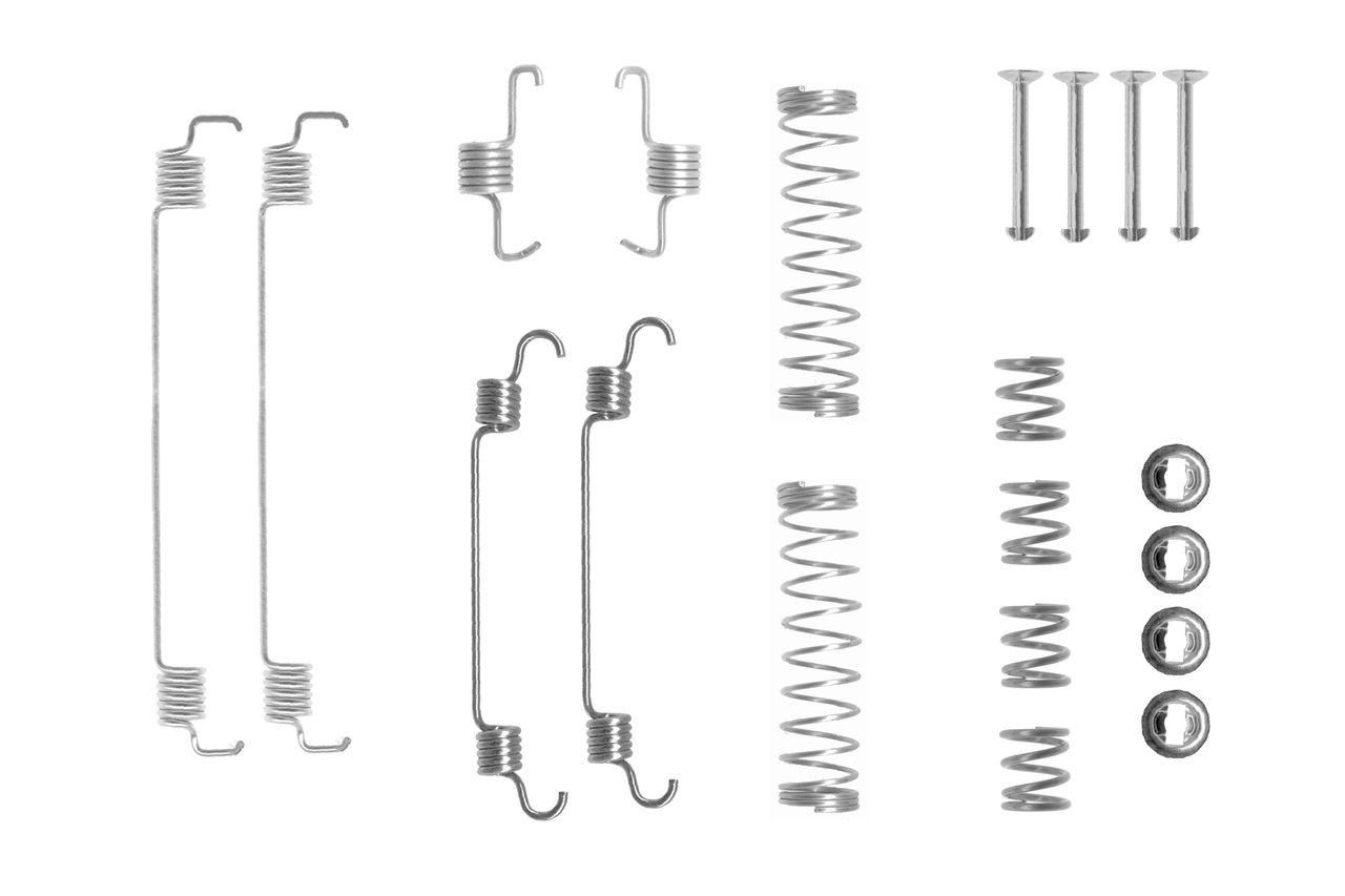 BOSCH 1 987 475 304 Tilbehørssæt, bremsebakker C3 1.2 VTi 68 HK Benzin