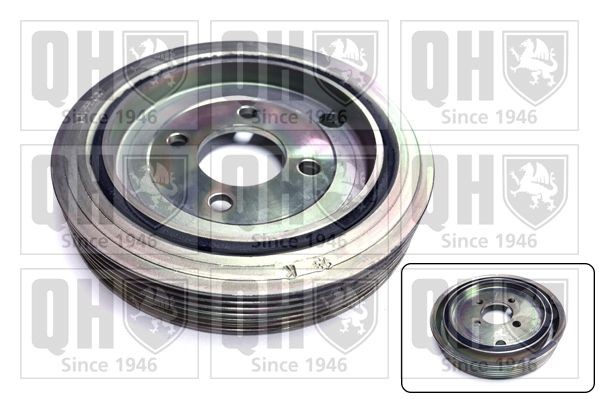 QUINTON HAZELL Crankshaft pulley Article number: QCD126 cheaply