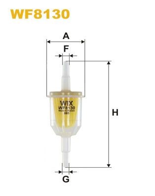 WIX FILTERS Filter goriva številka artikla: WF8130 poceni