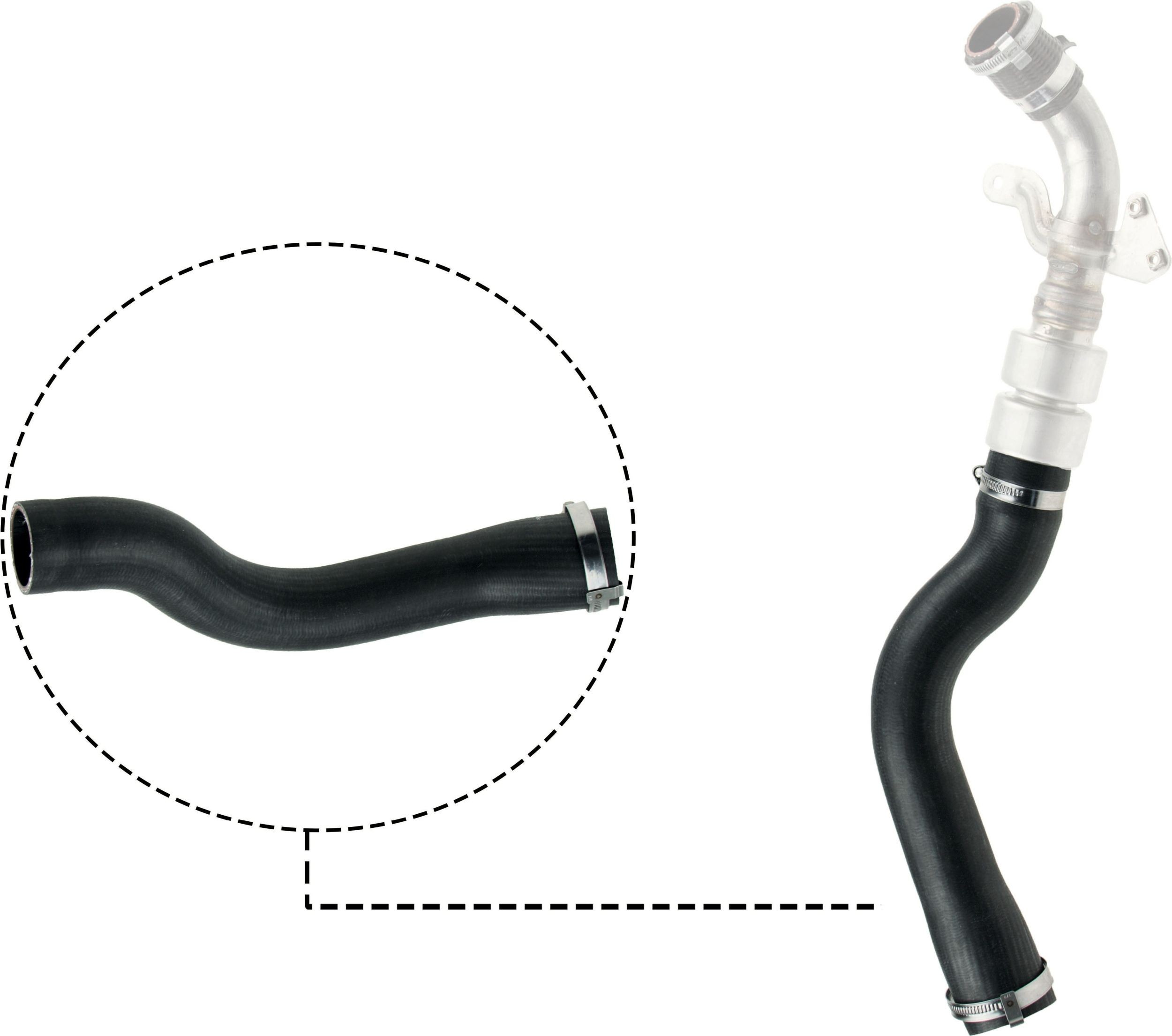 GATES Radiator hose Article number: 3591 cheaply