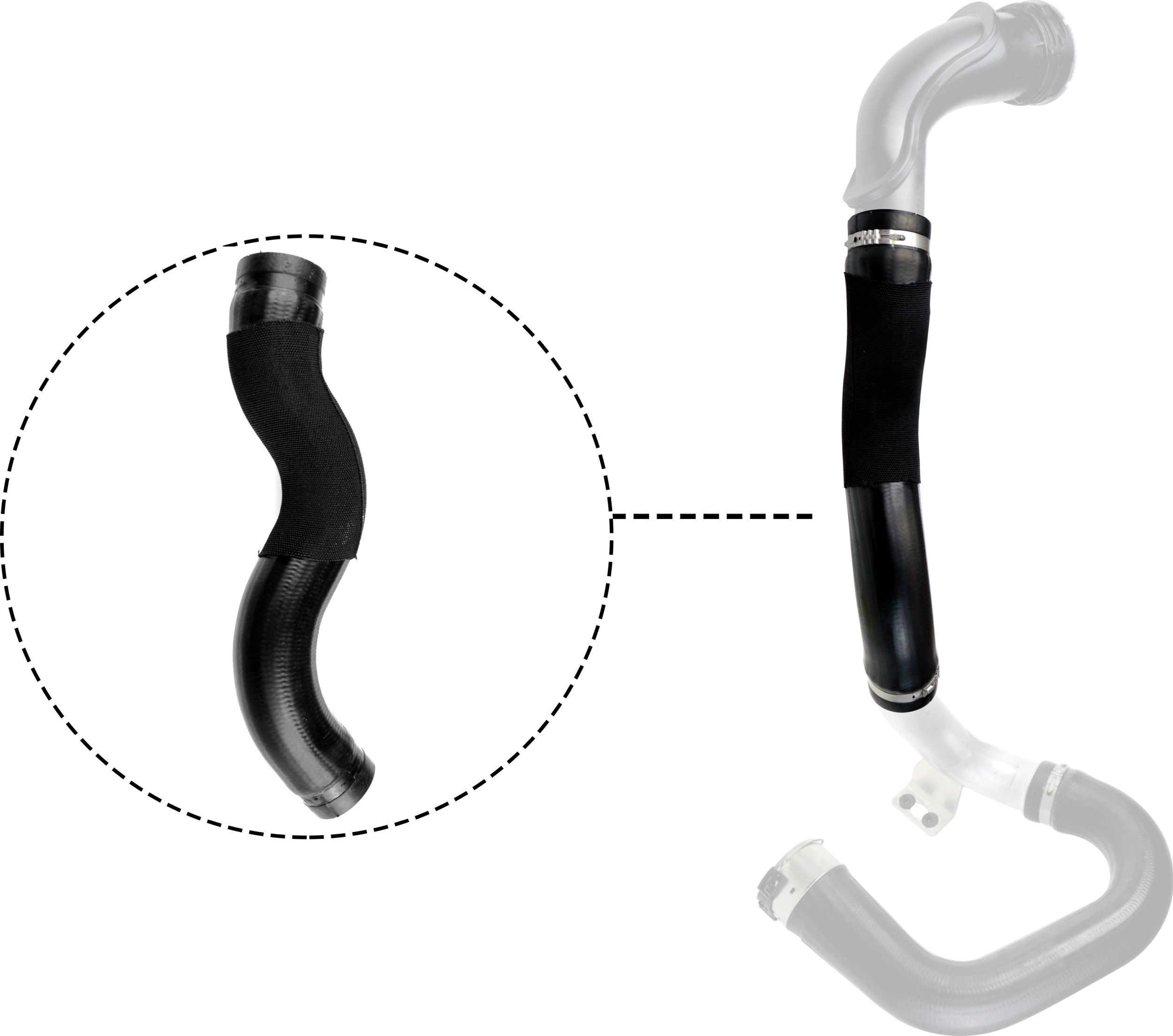 GATES Radiator hose Article number: 3740 cheaply