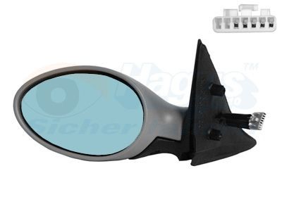 VAN WEZEL Sidespejl Varenummer: 0156817 billige