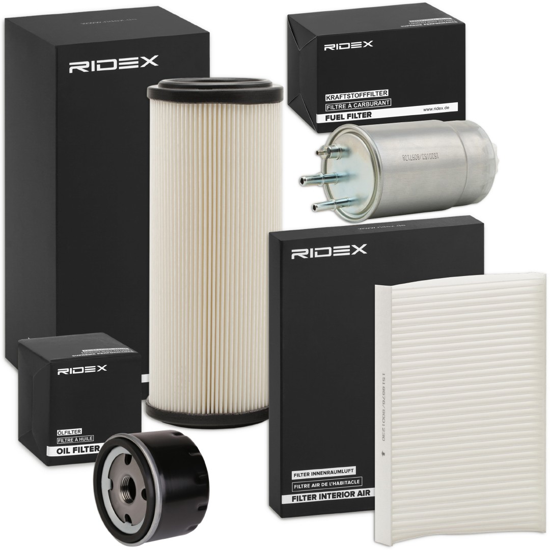 RIDEX Filter kit Article number: 4055F0136 cheaply