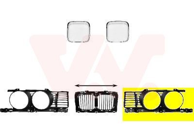 VAN WEZEL Grill Artikli number: 0635511 soodsalt