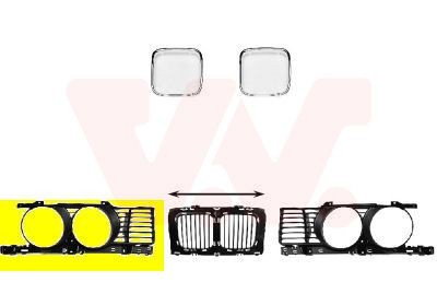 VAN WEZEL Grill Artikli number: 0635512 soodsalt