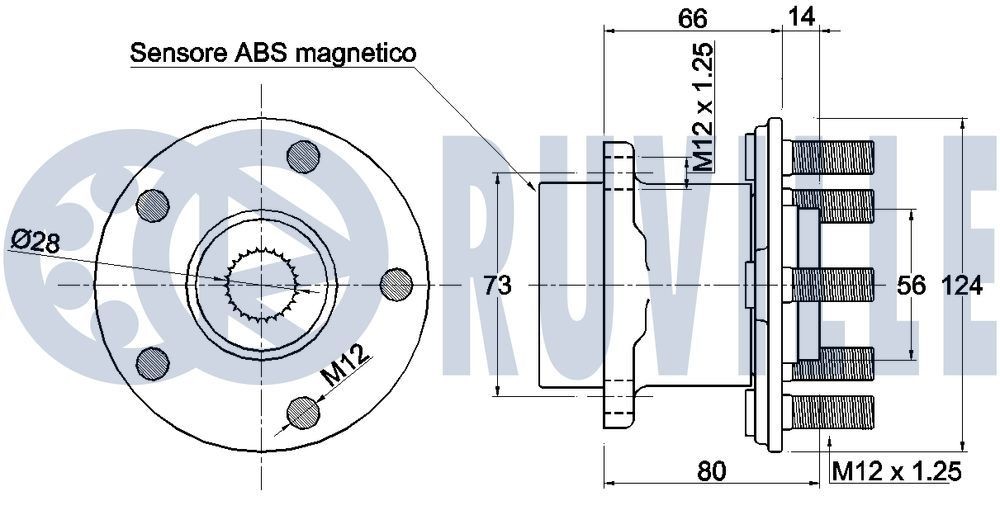 RUVILLE Inner tie rod Article number: 926987 cheaply