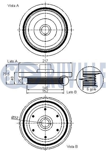 RUVILLE Axle bush Article number: 985026 cheaply