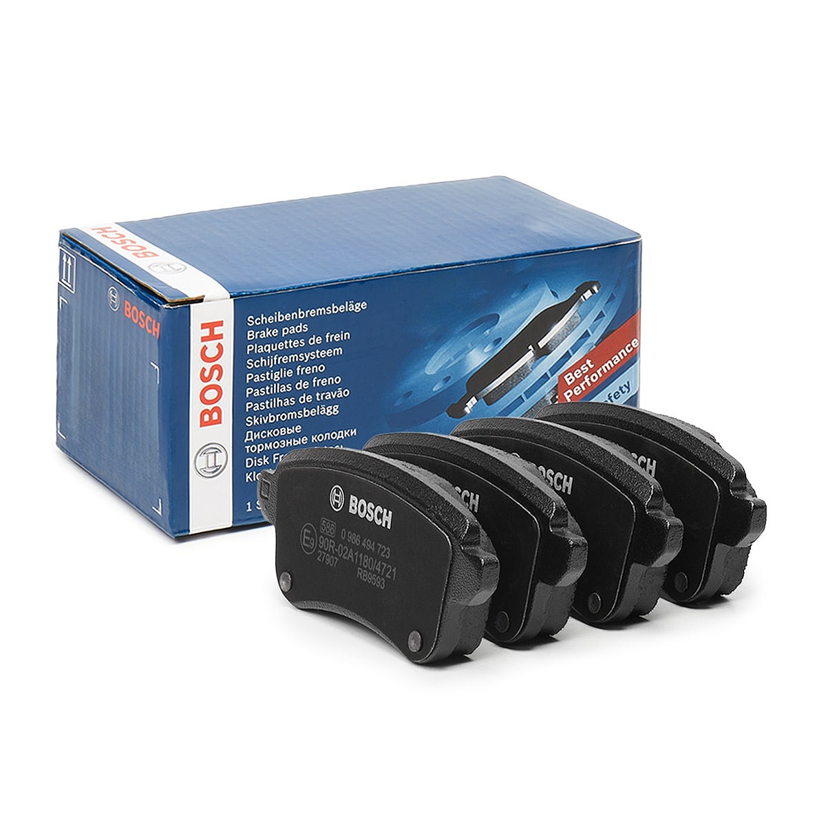 BOSCH Plăcuțe de frână număr articol: 0 986 494 723 ieftin
