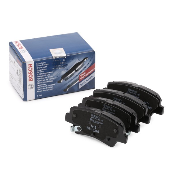 BOSCH Brake pad set Article number: 0 986 494 768 cheaply