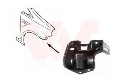 VAN WEZEL Front Cowling Article number: 1624672 cheaply