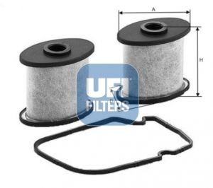 UFI Filter, karterituulutus Artikli number: 27.B11.00 soodsalt