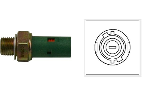 KAVO PARTS Öldruckschalter Artikelnummer: EOP-6501 kaufen