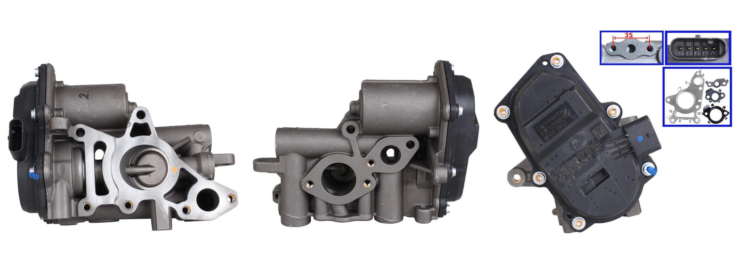 ELSTOCK EGR valve Article number: 73-0326 cheaply