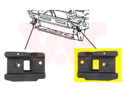 VAN WEZEL Front Cowling Article number: 3734623 cheaply