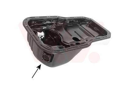 VAN WEZEL Oil sump Article number: 5387073 cheaply