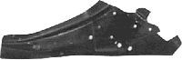 VAN WEZEL Rear bumper Article number: 5801.31 cheaply