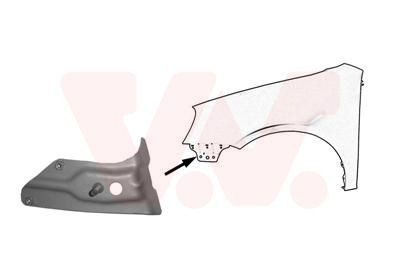 VAN WEZEL Front Cowling Article number: 5894671 cheaply