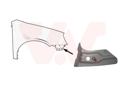 VAN WEZEL Front Cowling Article number: 5894672 cheaply
