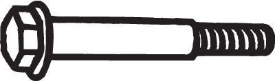 BOSAL Bolt, exhaust system Article number: 258-015 cheaply