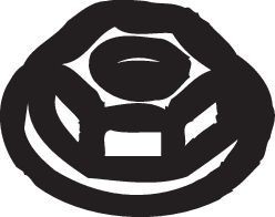BOSAL Nut, exhaust manifold Article number: 258-036 cheaply