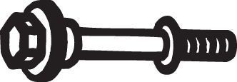 BOSAL Bolt, exhaust system Article number: 258-944 cheaply