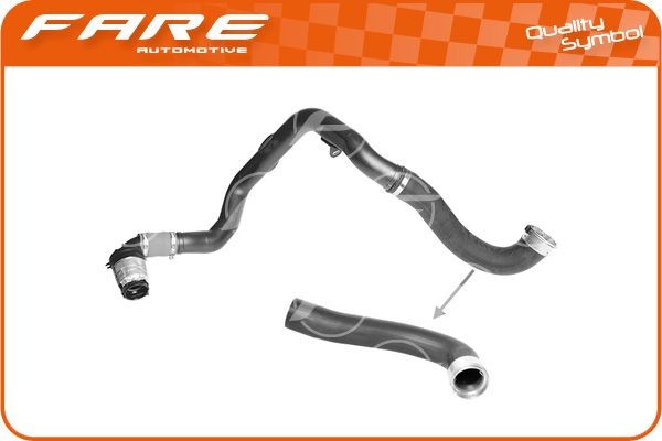 FARE SA Charger intake hose Article number: 14960 cheaply