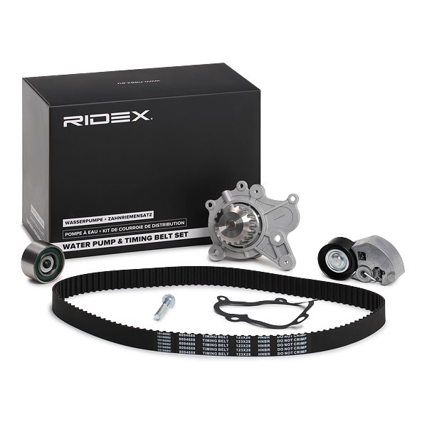 RIDEX Pompă apă + kit distribuție număr articol: 3096W0087 ieftin