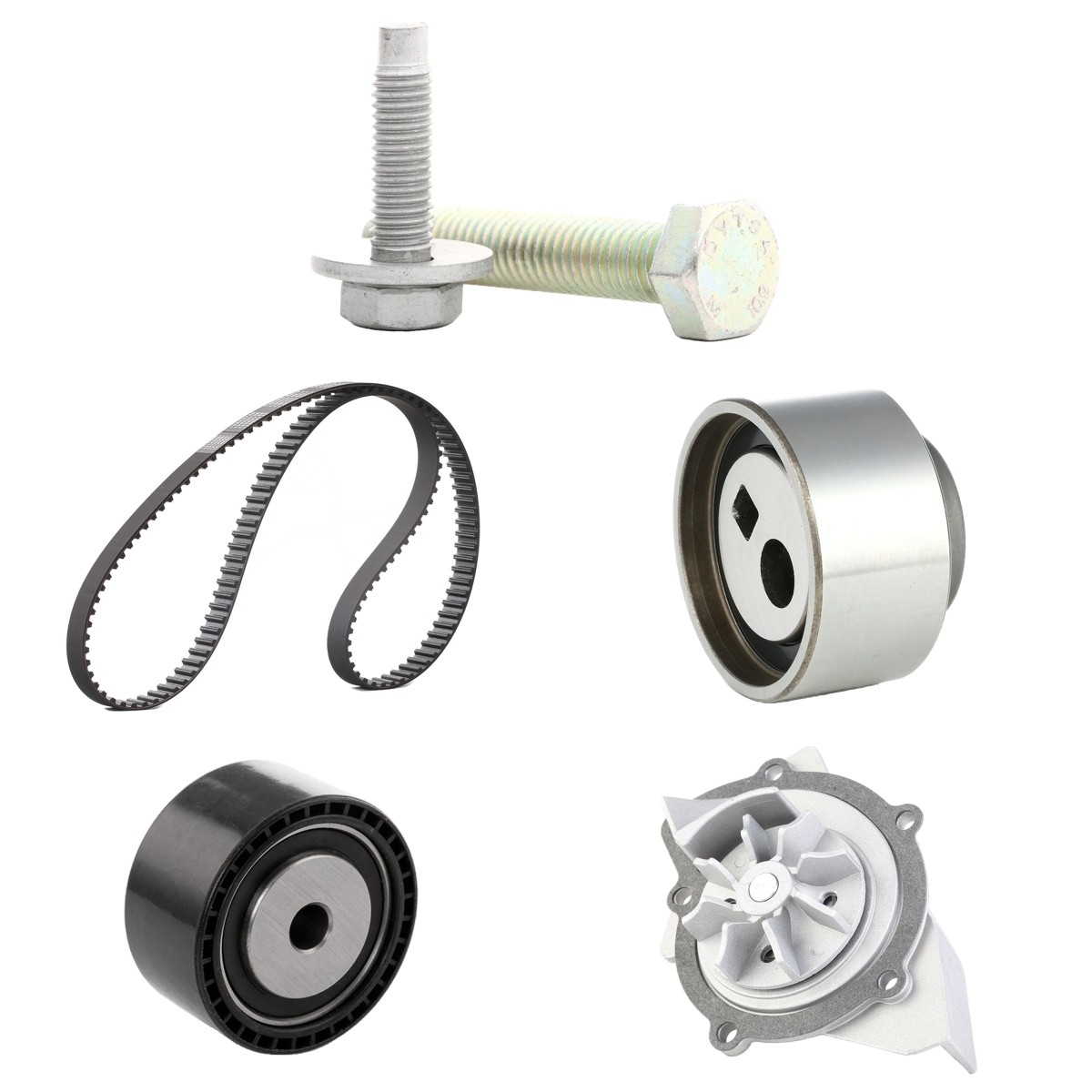 RIDEX Water pump and timing belt kit Article number: 3096W0153 cheaply