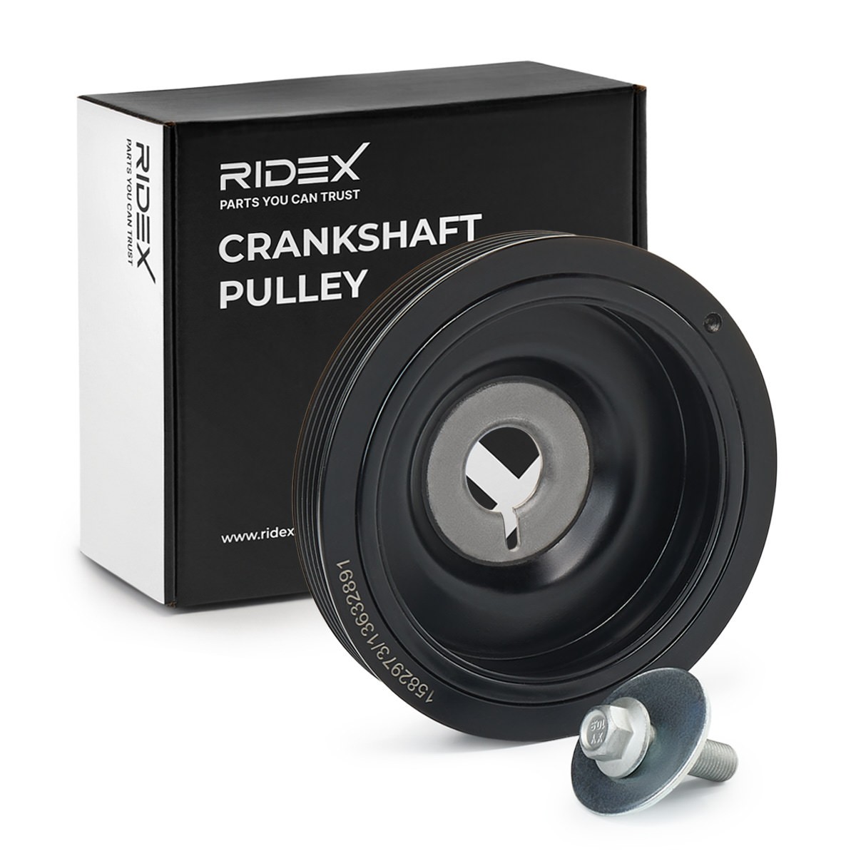 RIDEX Crankshaft pulley Article number: 3213B0146 cheaply