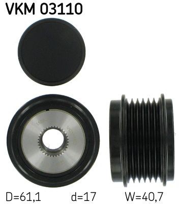 SKF Alternator - sprzęgło jednokierunkowe Numer artykułu: VKM 03110 niedrogo
