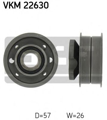 SKF Паразитна / водеща ролка, зъбен ремък артикулен номер: VKM 22630 евтино