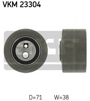 SKF Паразитна / водеща ролка, зъбен ремък артикулен номер: VKM 23304 евтино