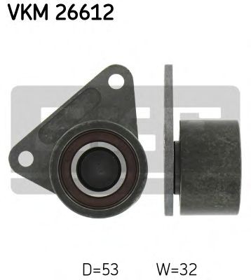SKF Паразитна / водеща ролка, зъбен ремък артикулен номер: VKM 26612 евтино