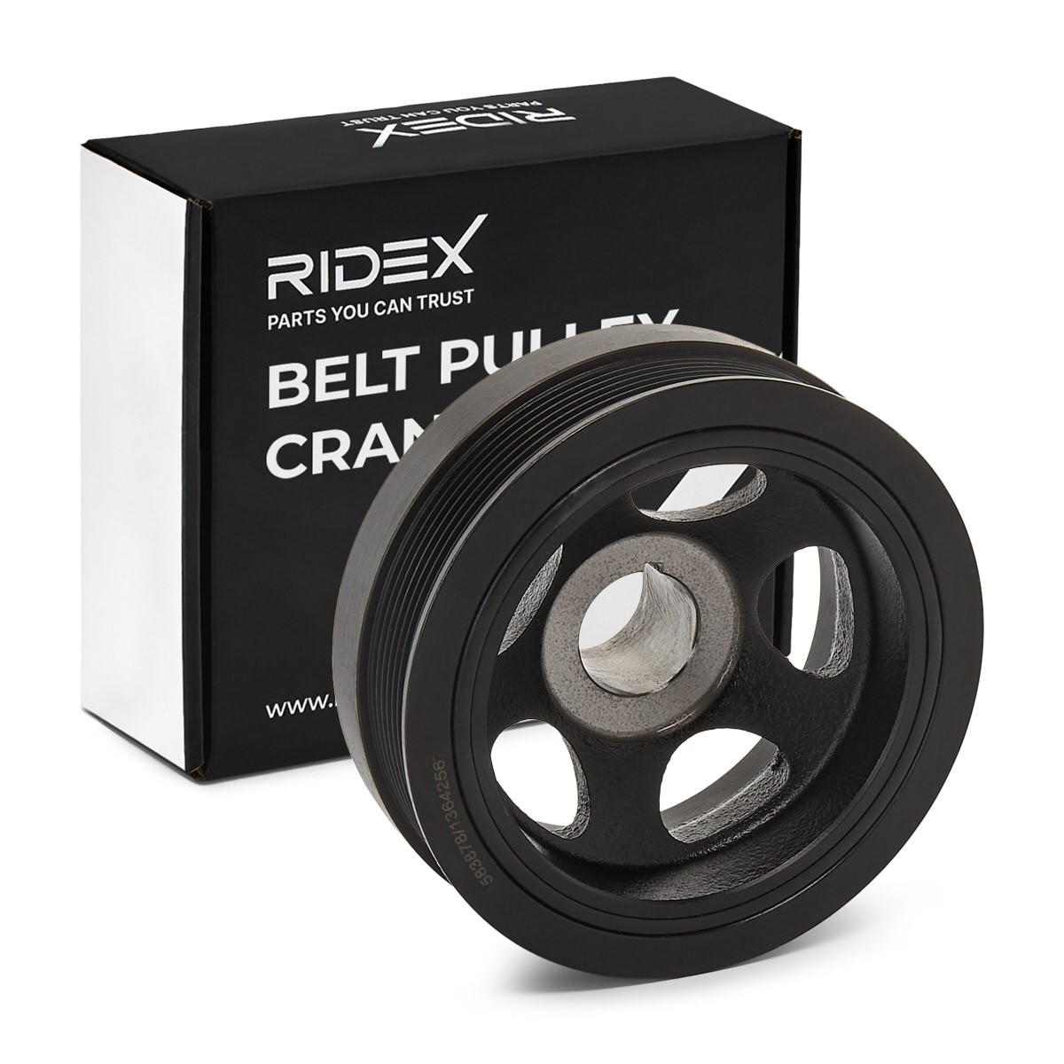 RIDEX Ремъчна шайба, колянов вал артикулен номер: 3213B0097 евтино